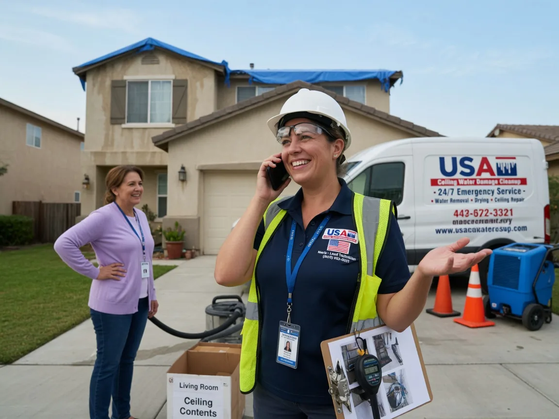 Ceiling Water Damage Restoration Greenbush, MI FAQs